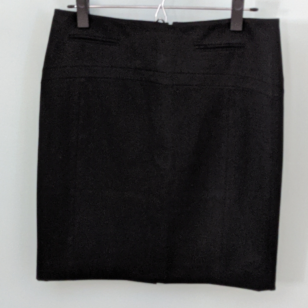 Black pencil skirt